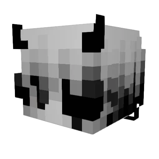 _Xyvz_ Minecraft avatar head, 3D render