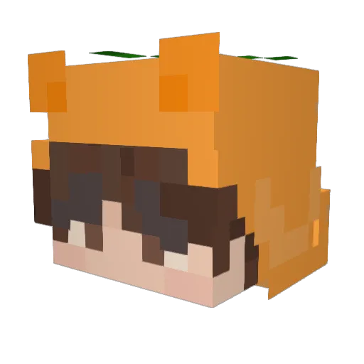 _YEahhh_ Minecraft avatar head, 3D render
