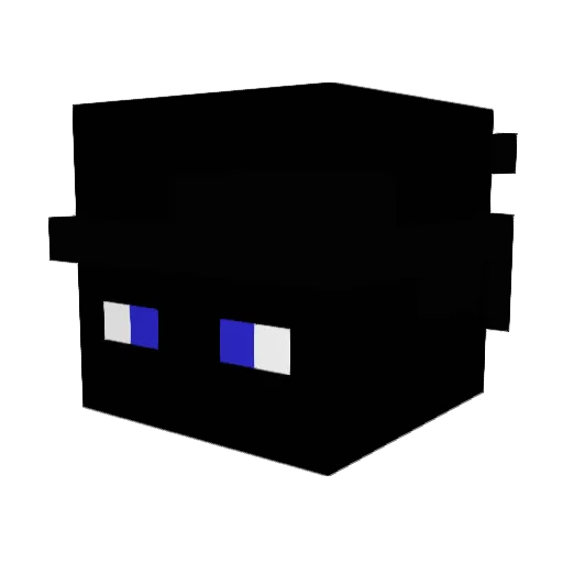 _YPLINE_ Minecraft avatar head, 3D render