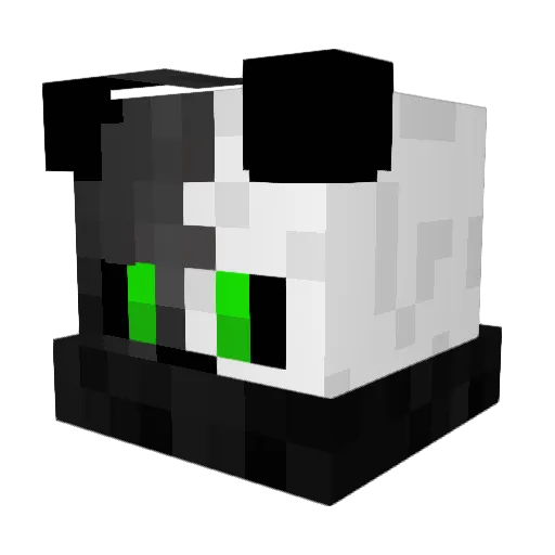 _Yam_ Minecraft avatar head, 3D render