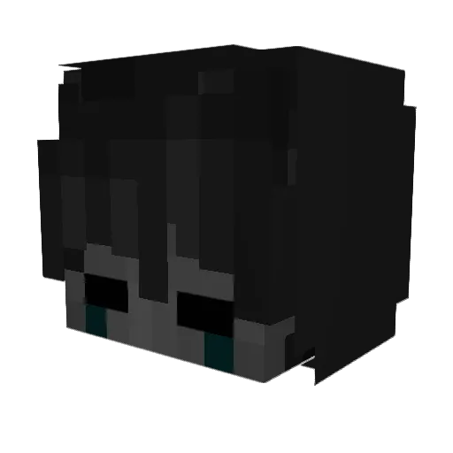 _Yeettos_ Minecraft avatar head, 3D render