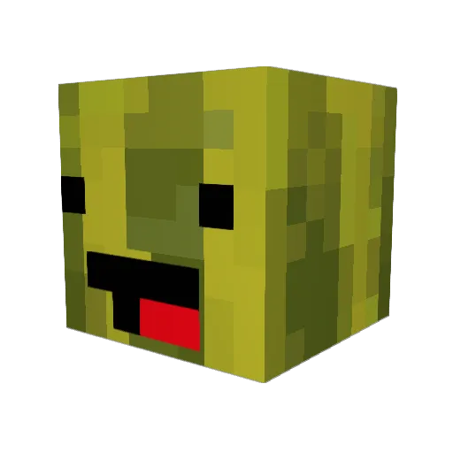_Yuky_love_you_ Minecraft avatar head, 3D render