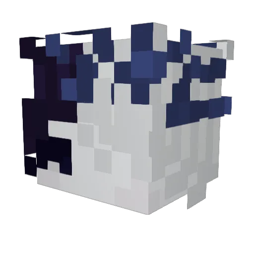 _Z1P_ Minecraft avatar head, 3D render