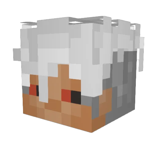 _Z3jarany_ Minecraft avatar head, 3D render