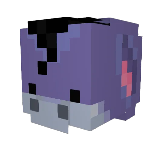 _Z3n________ Minecraft avatar head, 3D render