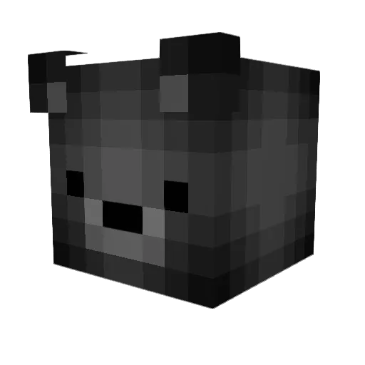 _Z6S_ Minecraft avatar head, 3D render
