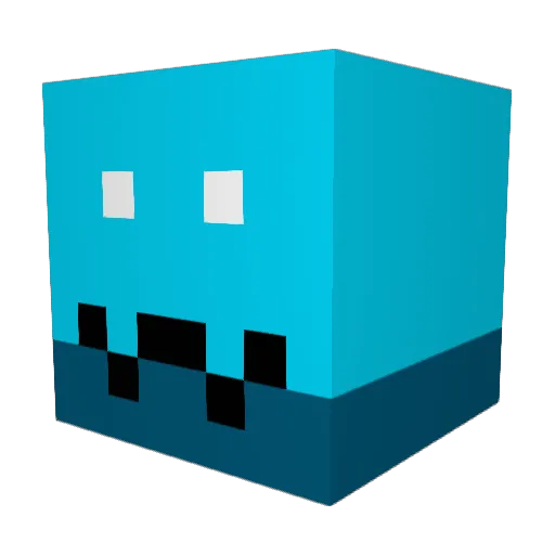 _Zack_a_cev_ Minecraft avatar head, 3D render