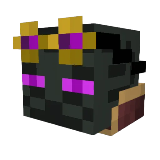 _Zandora_ Minecraft avatar head, 3D render