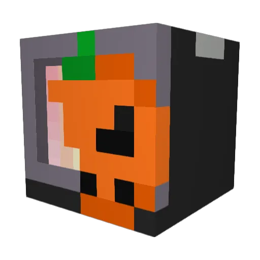 _Zantrox_ Minecraft avatar head, 3D render