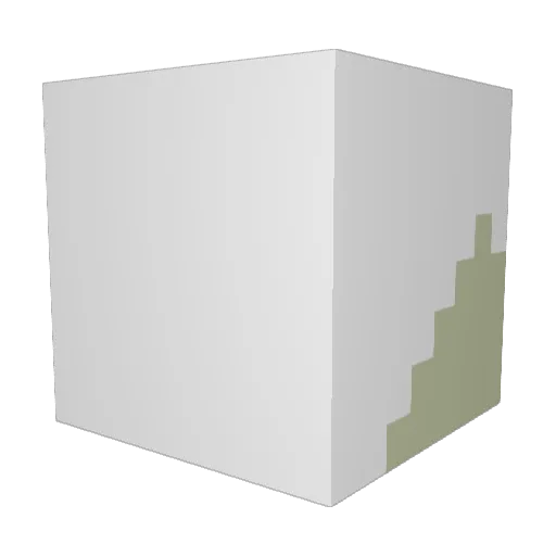 _ZeeeN_ Minecraft avatar head, 3D render