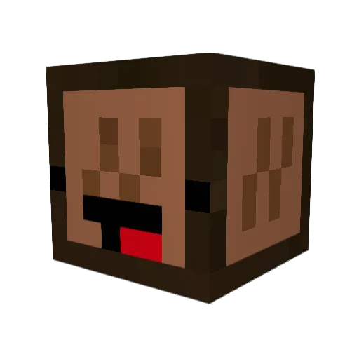 _Zetmaster_ Minecraft avatar head, 3D render