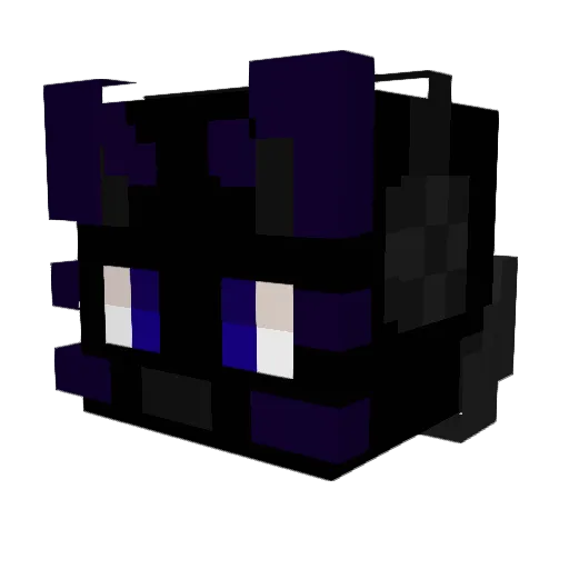 _Zeyric_ Minecraft avatar head, 3D render