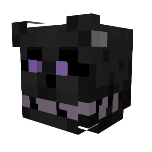 _Zipit_ Minecraft avatar head, 3D render