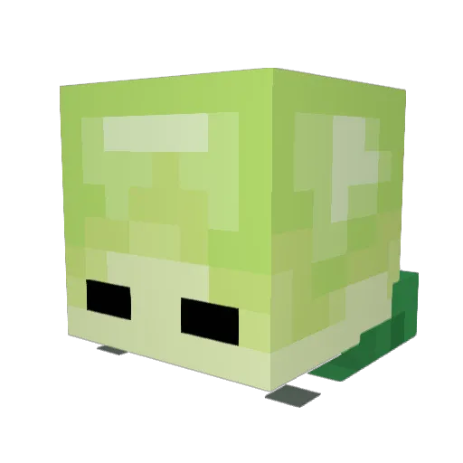 _Zzz_withZ Minecraft avatar head, 3D render