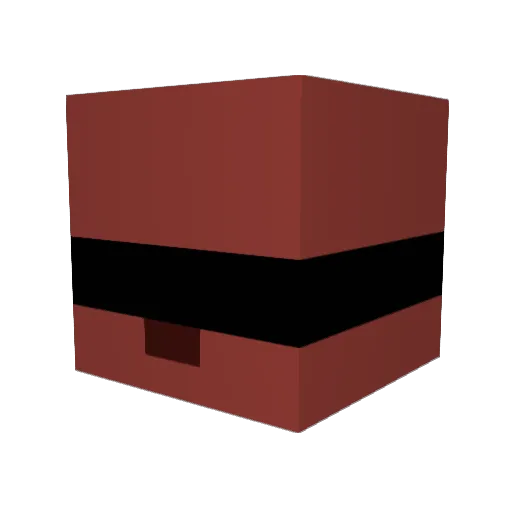 __1___2___ Minecraft avatar head, 3D render
