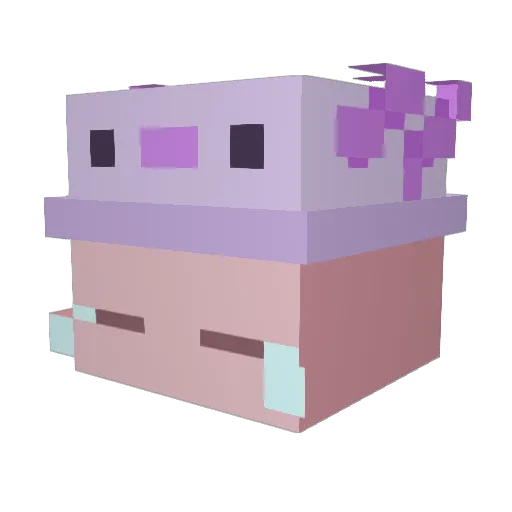 __7k__ Minecraft avatar head, 3D render