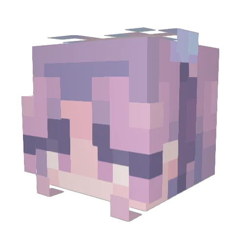 __ASTR1D__ Minecraft avatar head, 3D render