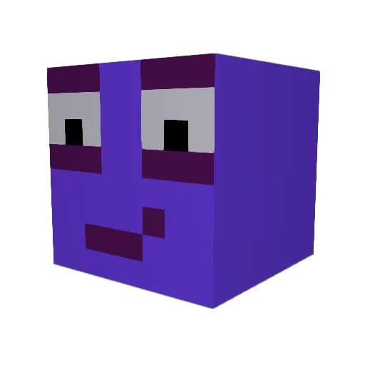 __AZART__ Minecraft avatar head, 3D render