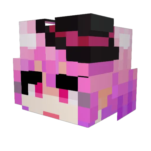__Adventurer Minecraft avatar head, 3D render