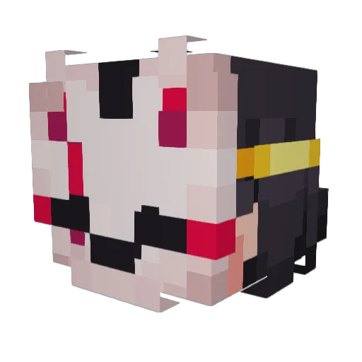 __AeroCraft__ Minecraft avatar head, 3D render
