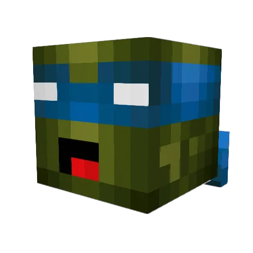 __AfterMath__ Minecraft avatar head, 3D render