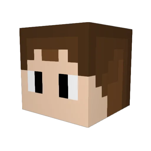__Agent__ Minecraft avatar head, 3D render
