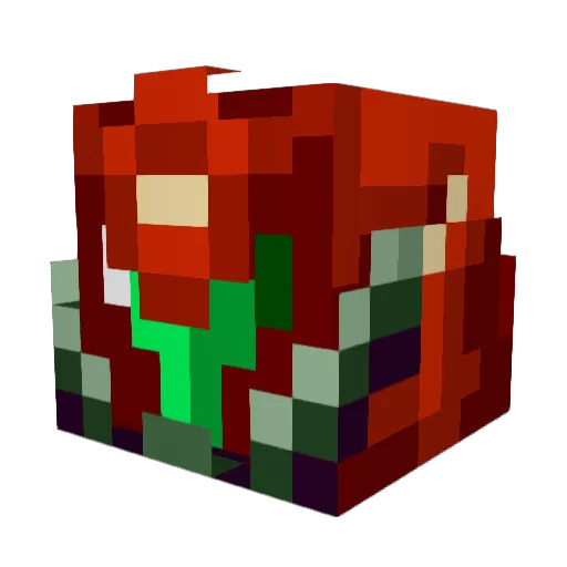 __Alphyria__ Minecraft avatar head, 3D render