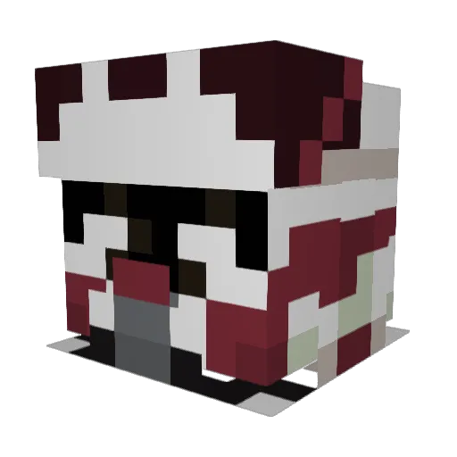 __Angelic__ Minecraft avatar head, 3D render