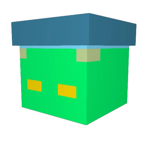 __Anor_Play_ Minecraft avatar head, 3D render