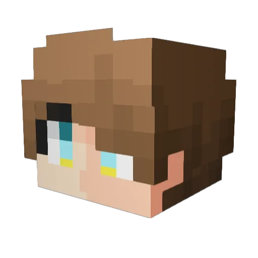__Antony__ Minecraft avatar head, 3D render
