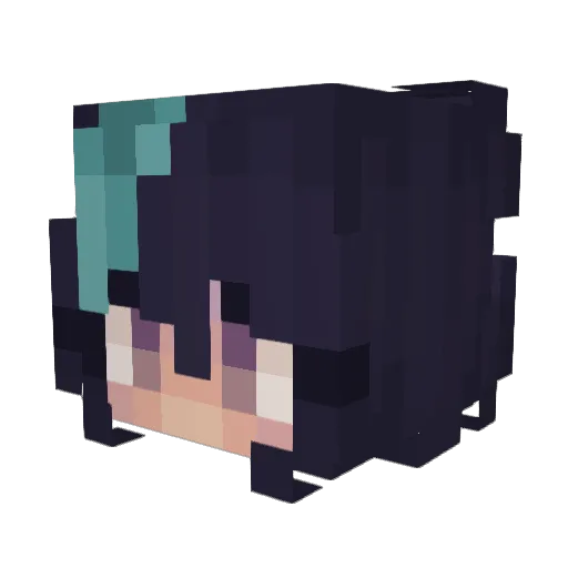 __Apple_Pie__ Minecraft avatar head, 3D render