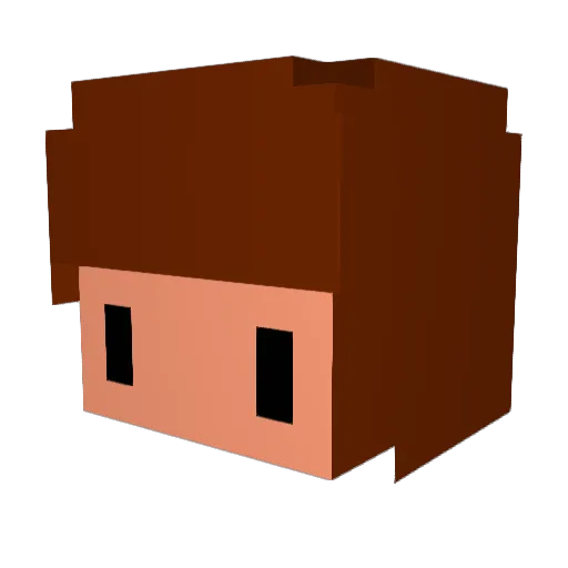 __Ard__ Minecraft avatar head, 3D render
