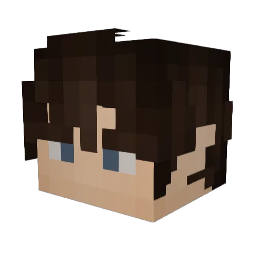 __Arvo__ Minecraft avatar head, 3D render