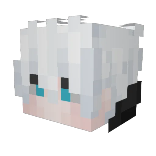 __Asura_ Minecraft avatar head, 3D render
