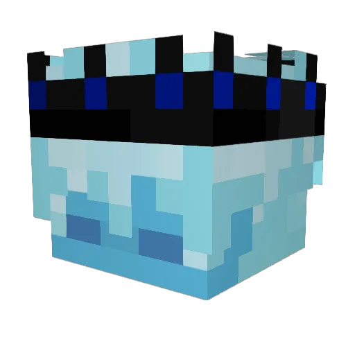 __Atlantic Minecraft avatar head, 3D render
