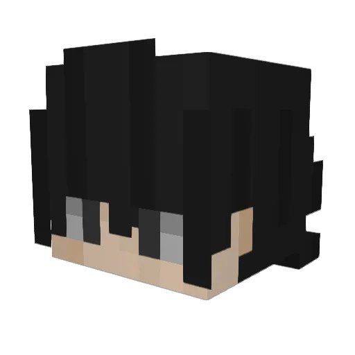 __Atxmic__ Minecraft avatar head, 3D render