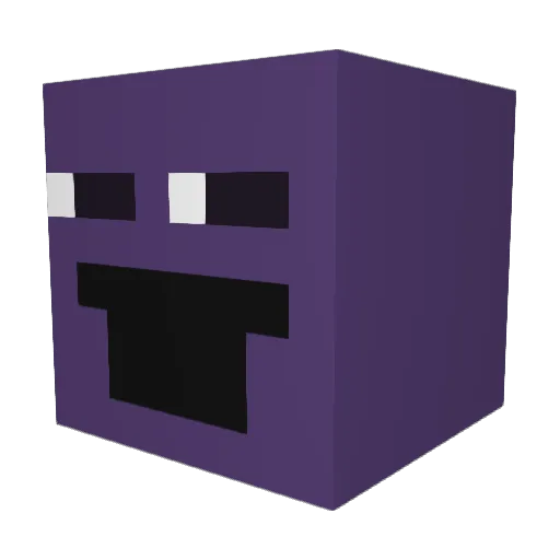 __AyeJay Minecraft avatar head, 3D render