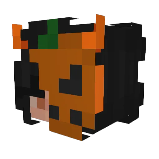 __BABYGIRL__ Minecraft avatar head, 3D render