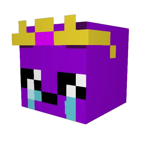 __BL1Z4RD Minecraft avatar head, 3D render