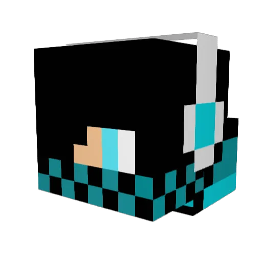 __BaumE__ Minecraft avatar head, 3D render