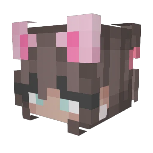 __Bento__ Minecraft avatar head, 3D render