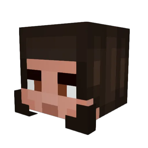 __Biggins__ Minecraft avatar head, 3D render