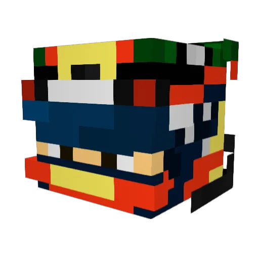 __Bolz__ Minecraft avatar head, 3D render