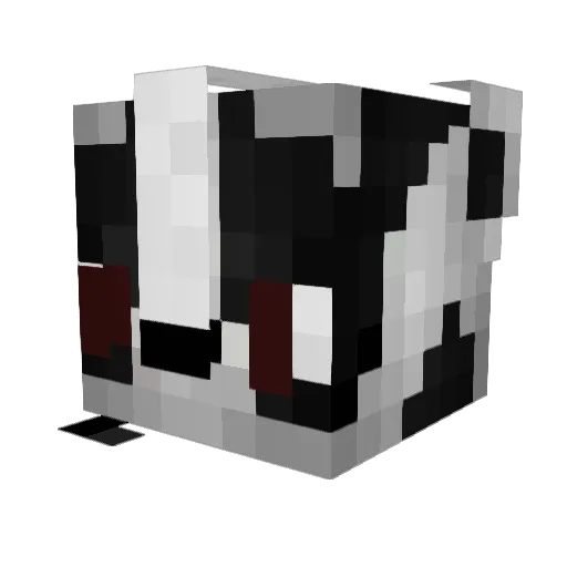 __Borsuk__ Minecraft avatar head, 3D render