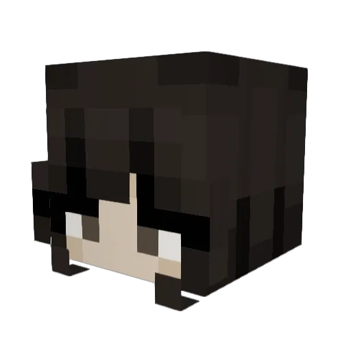 __CH3RRYY__ Minecraft avatar head, 3D render