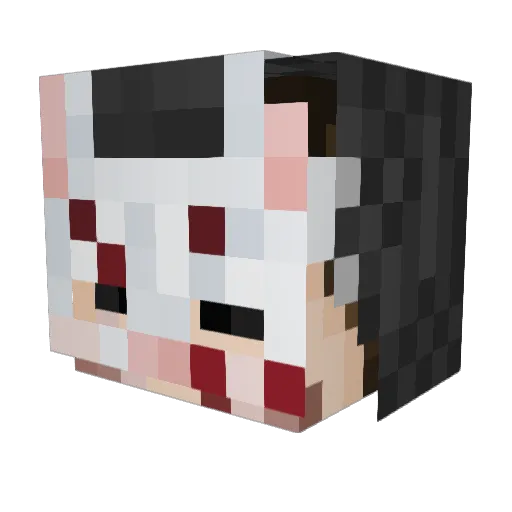 __CLEB__ Minecraft avatar head, 3D render