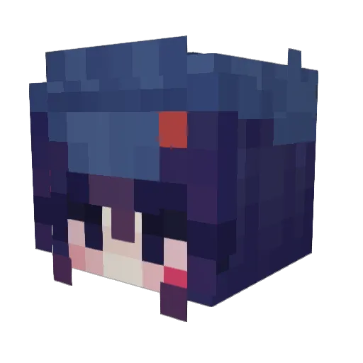 __Cappie Minecraft avatar head, 3D render