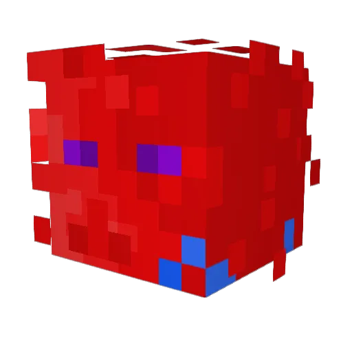 __Cheesepuff Minecraft avatar head, 3D render