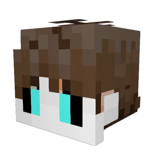 __China1989__ Minecraft avatar head, 3D render