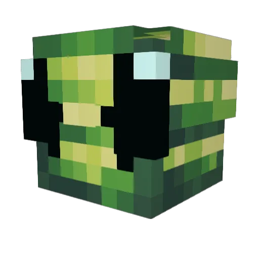 __Chong__ Minecraft avatar head, 3D render